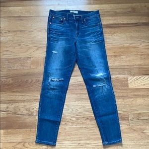 MADEWELL jeans worn once.